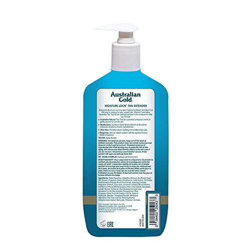 Australian Gold Moisture Lock Tan Extender Lotion, 16 Fl Oz 54402250426 eBay