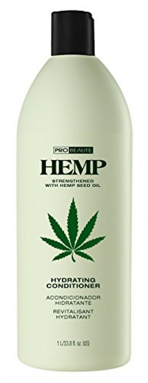 Hemp Hydrating Conditioner Liter, with Hemp Seed Oil, ColorSafe, 33.8