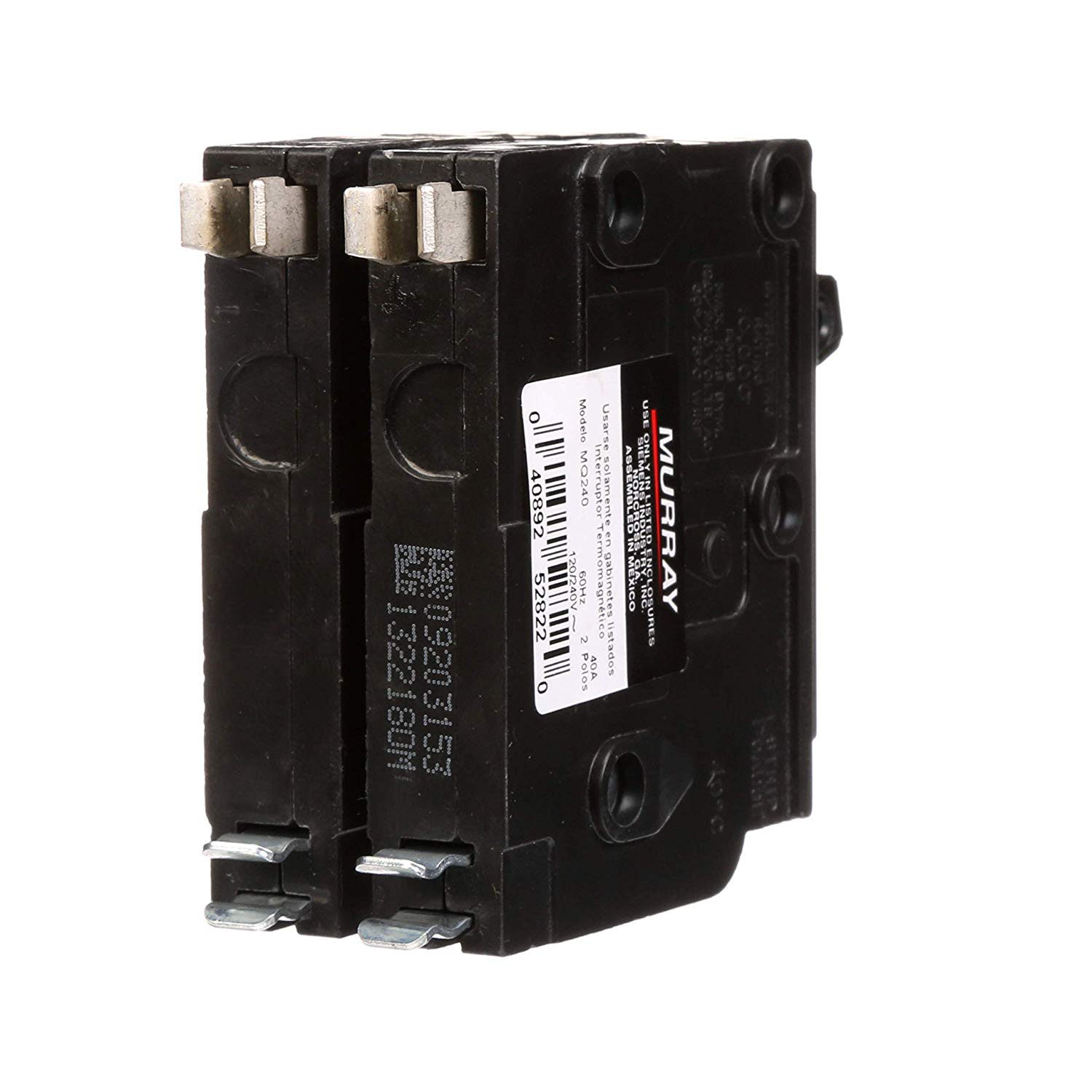 Murray MQ240 Type Msq Circuit Breaker, 120/240 Vac, 40 A, 2 P, 10 Ka eBay
