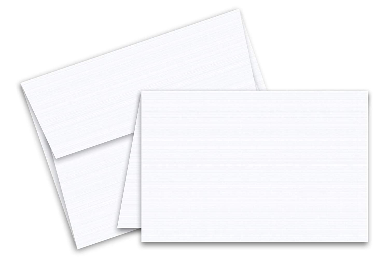 Linen Textured Greeting Cards Set Blank White Cardstock And Envelopes   4AE3E632284F687D6C8B18D35E3BADB8 