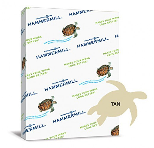 Hammermill Paper, Colors Tan, 20lbs, 8.5 x 11, Letter, 500 Sheets 1 Ream 102863 10199002860 eBay