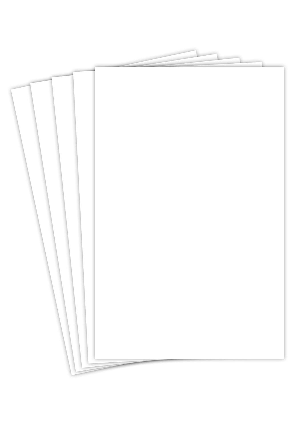 White Cardstock 67 Lb, 100 Sheets Per Pack. 11 x 17 Inches