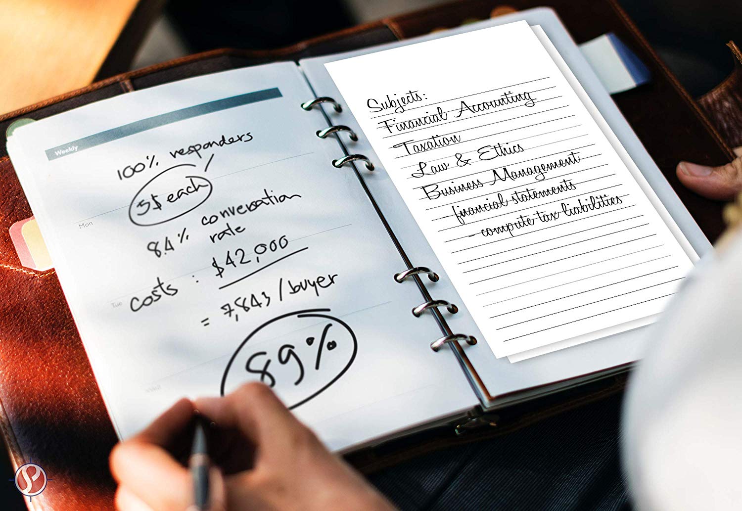 White Ruled Vertical Index Note Cards, 3” X 5” Inches 300 Sheets Per