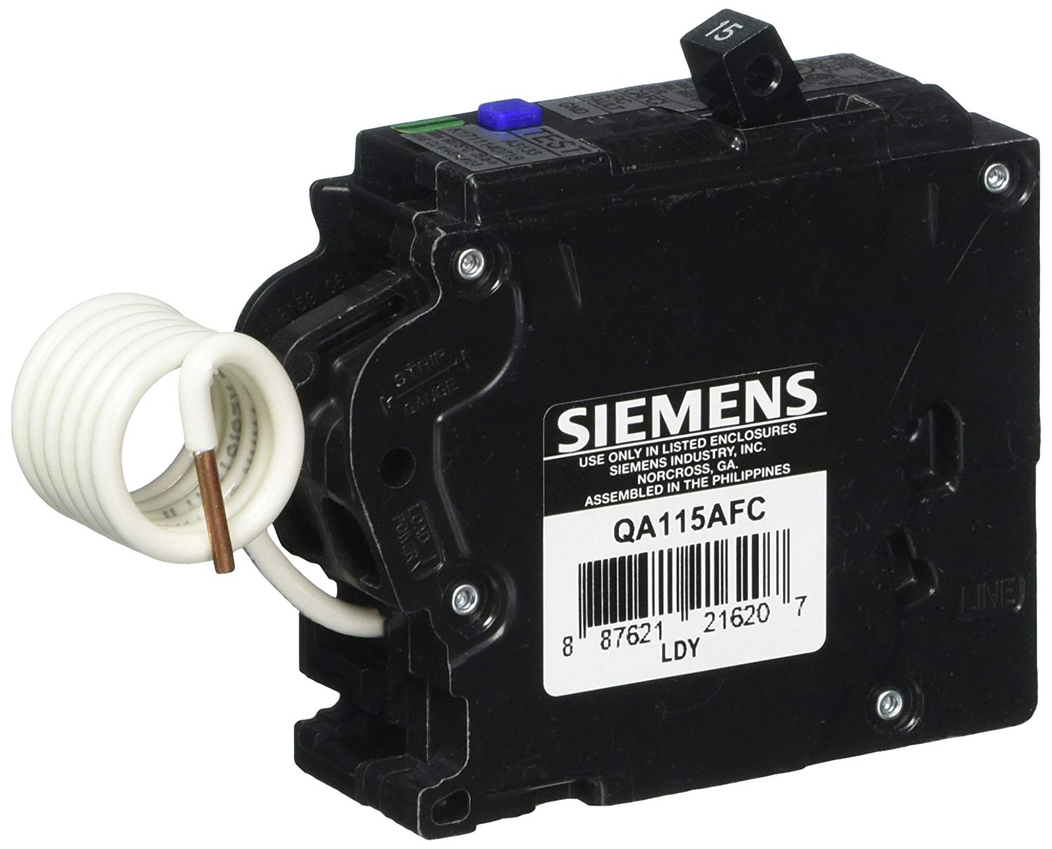 Siemens Twin Arc Fault Breaker Replacement