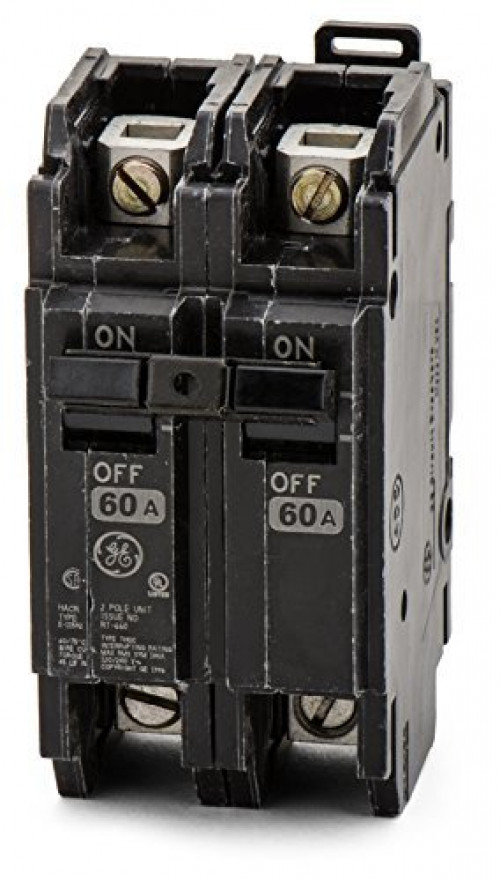 GE THQC2160WL 35 mm DIN Rail Mount Type THQC Miniature Circuit Breaker